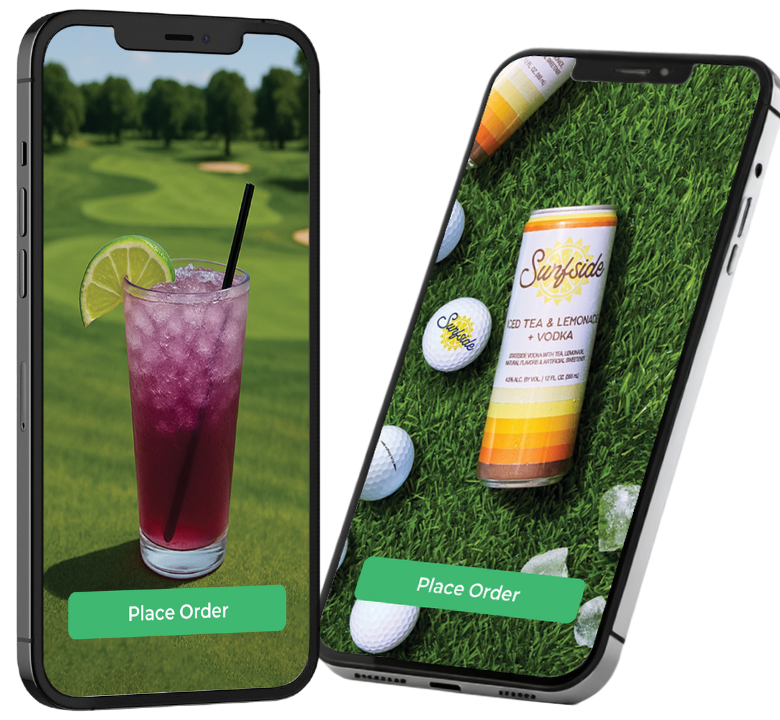 ClubGrub mobile ordering process
